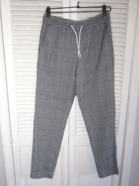 Original Use Grey Plaid Pants - Size Small